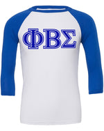 Load image into Gallery viewer, Phi Beta Sigma Raglan Style
