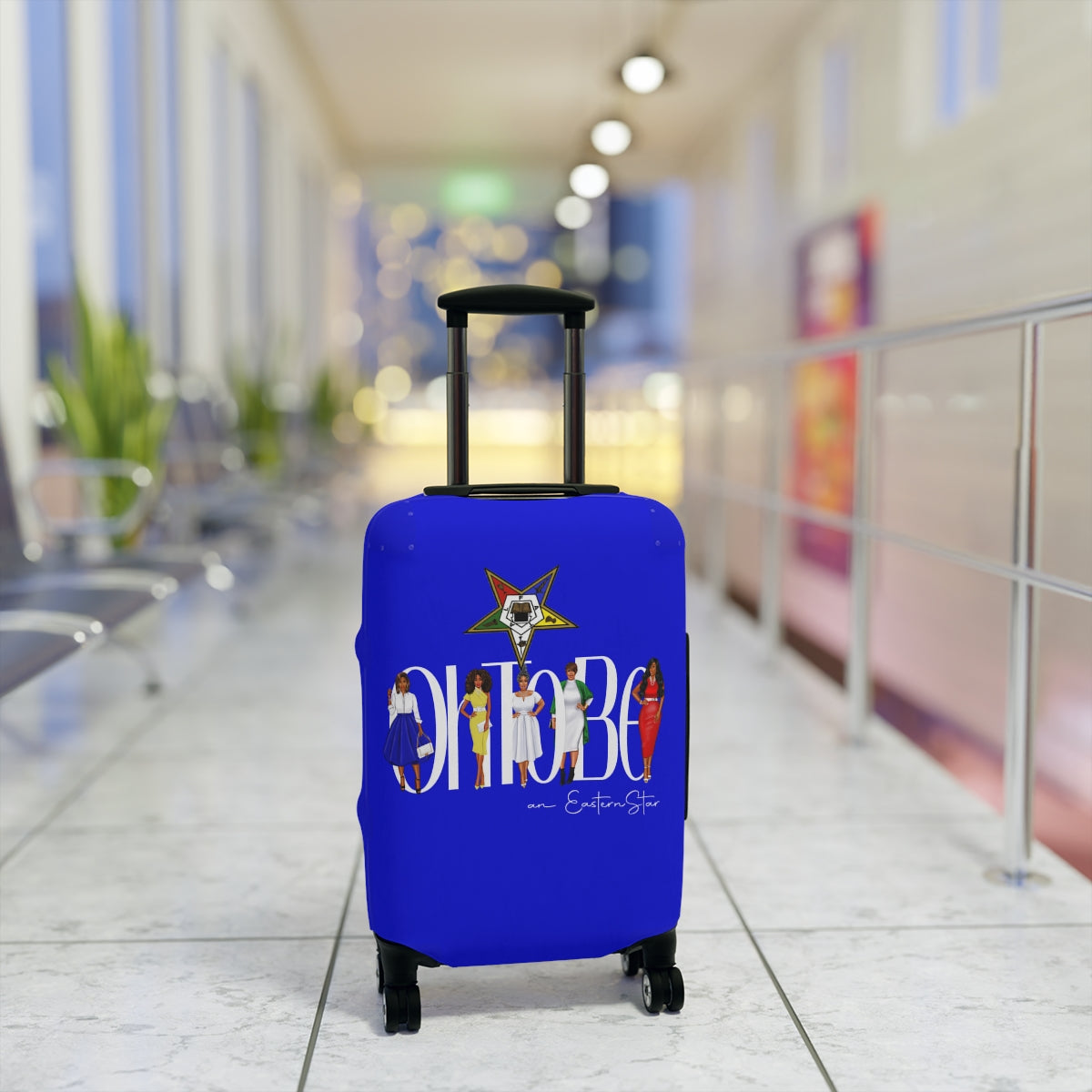 OES (FULL BLUE) LUGGAGE COVER